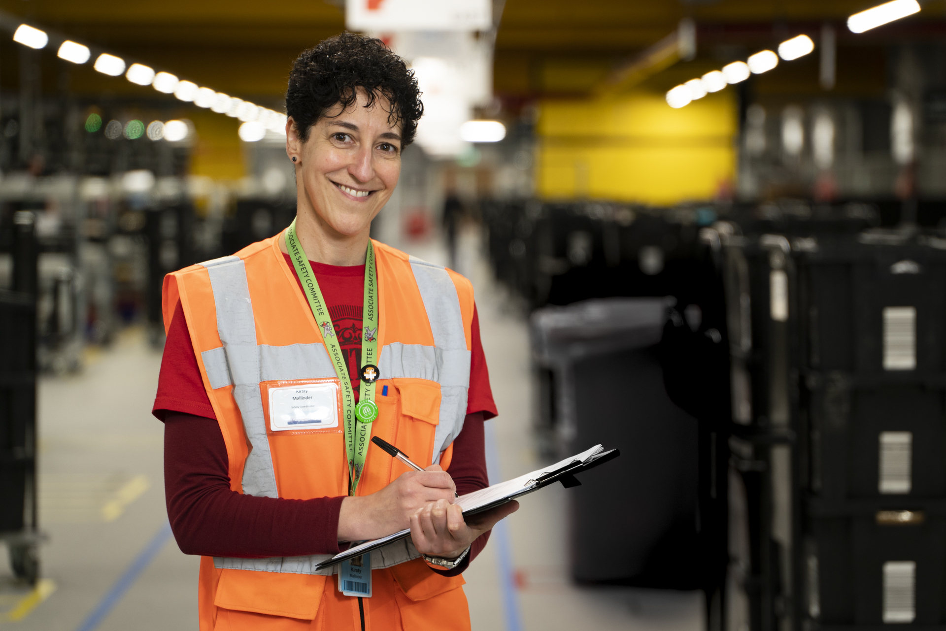 Kirsty Mallinder, a safety, health and environment technician apprentice